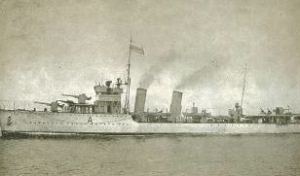 Le destroyer ACR Caldas Le destroyer ACR Caldas