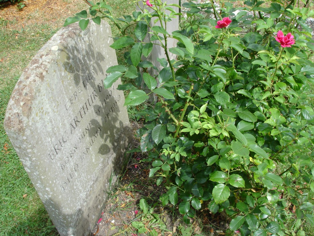 La tombe de Eric Blair - George Orwell
