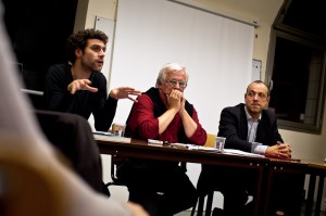 Matthieu Recarte lors du débat Ça presse! sur "Journalistes et Google" Matthieu Recarte lors du debat Ca presse! sur "Journalistes et Google"