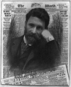 Joseph Pulitzer, alors directeur du New York World et du Saint-Louis Post Dispatch Joseph Pulitzer, alors directeur du New York World et du Saint-Louis Post Dispatch