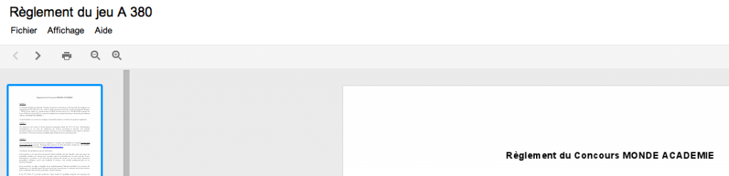 Le Google docs du règlement de la Monde Académie Le Google docs du règlement de la Monde Académie